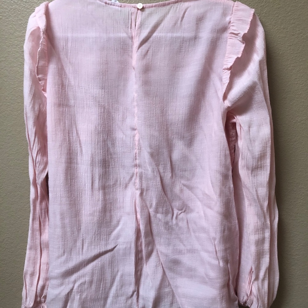 Gap Ruffle Lace Trim Top - Picture 3 of 4